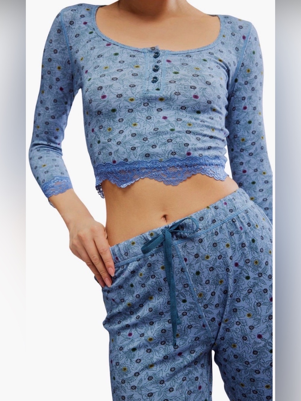 Free People Stolen Dance Pajamas